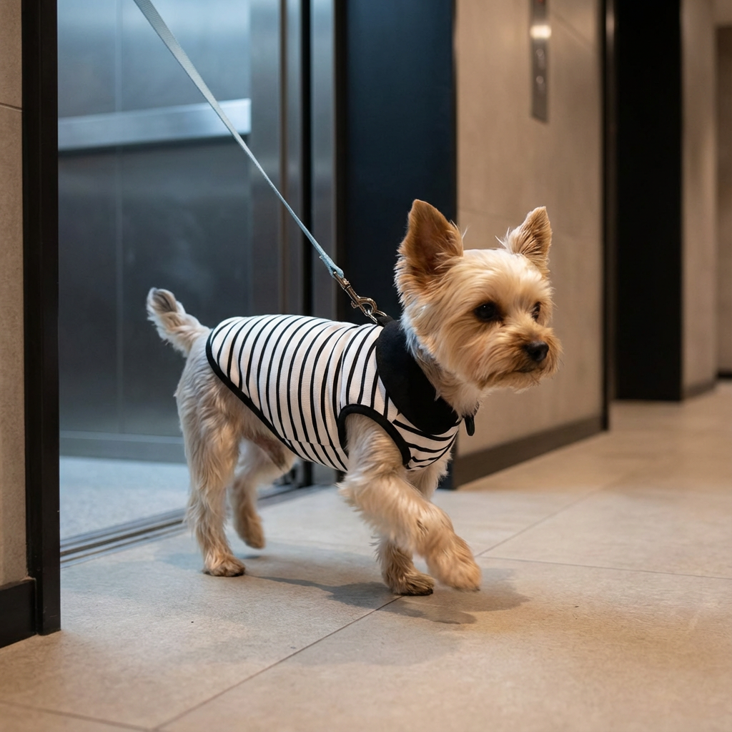 Striped Summer Pet T-Shirt Dress