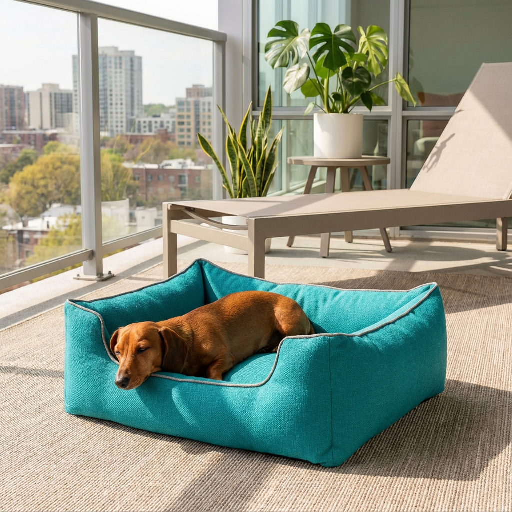 Premium Rebound Sponge Dog Bed