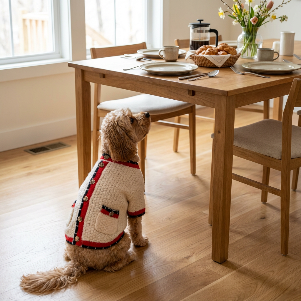 Luxury Knit Dog Cardigan