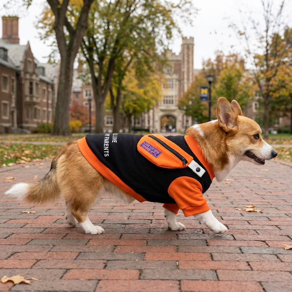 Detachable School Bag Dog Sweater