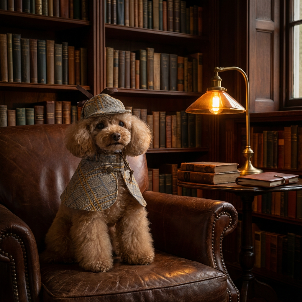 Chic Denim Dog Spring Fall Coat