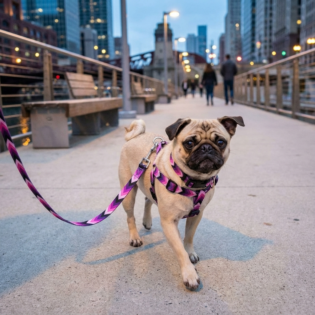 ChicPaws Dog Harness Set