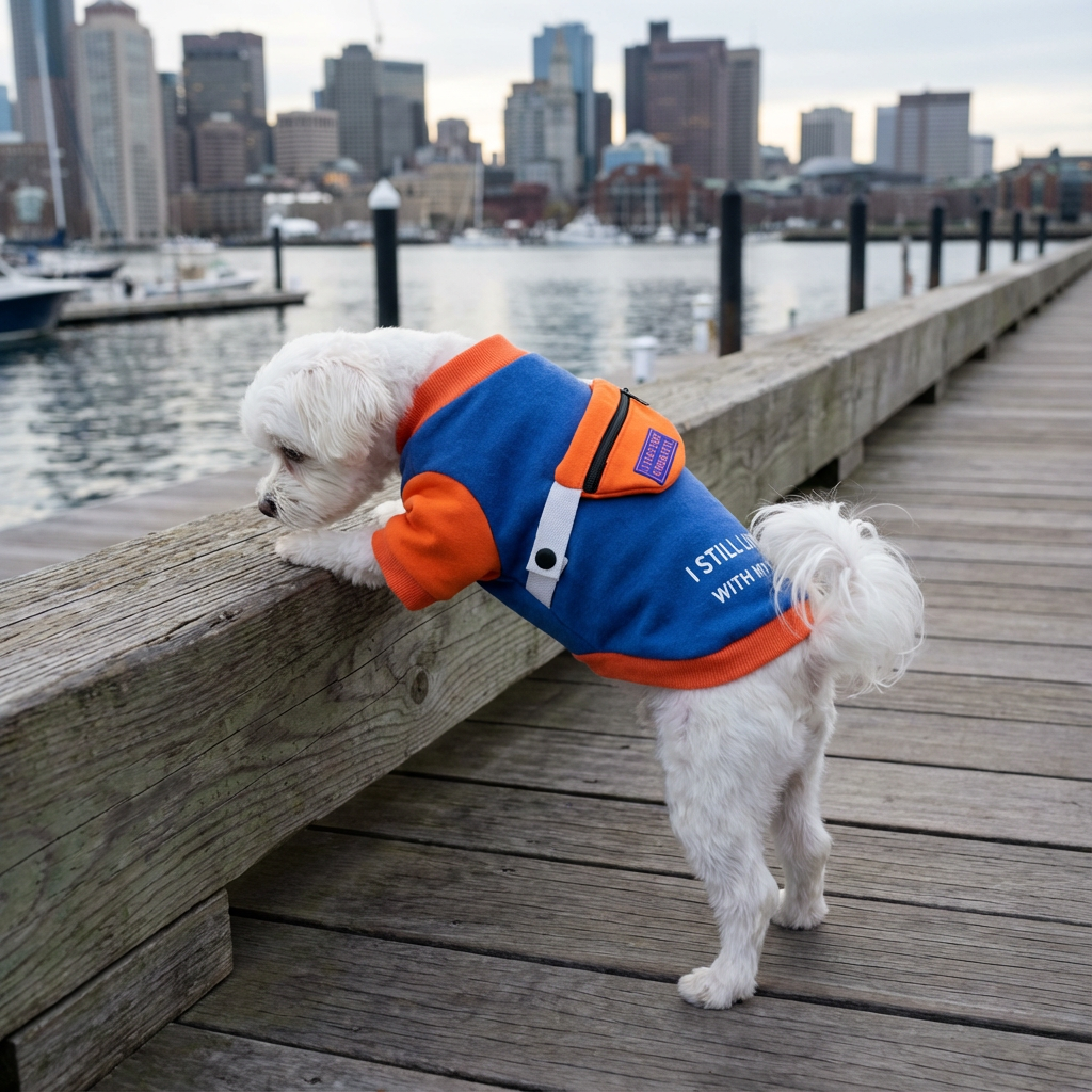 Detachable School Bag Dog Sweater