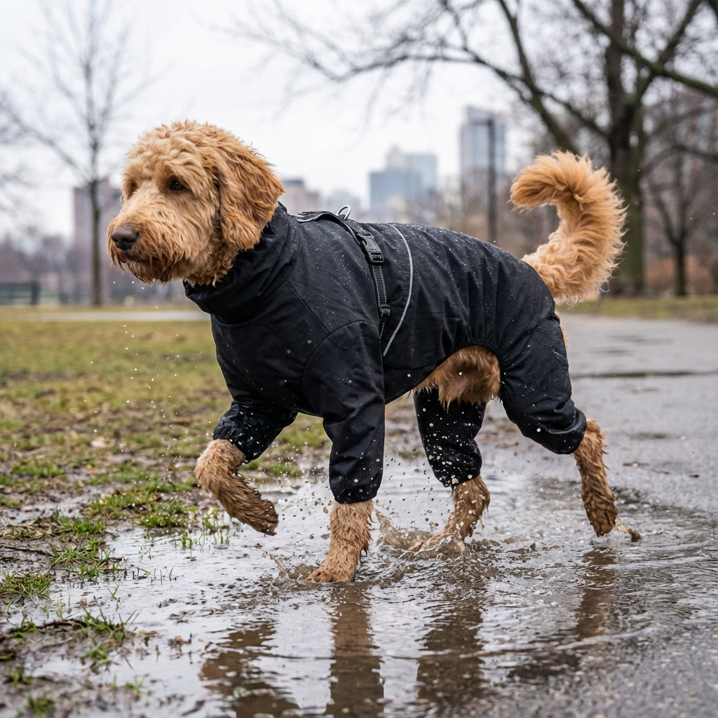 Anti-Storm Waterproof Dog Raincoat