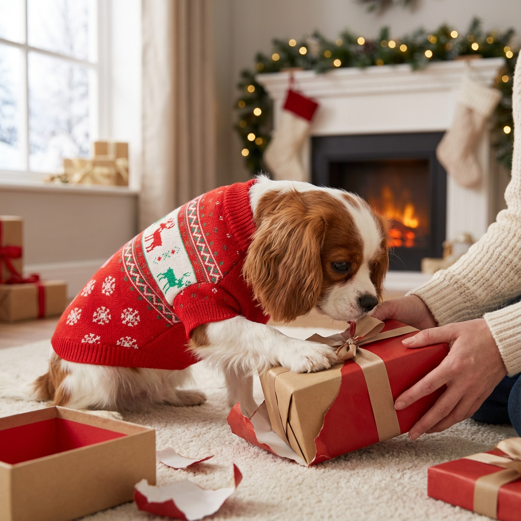 Festive Comfort Pet Sweater