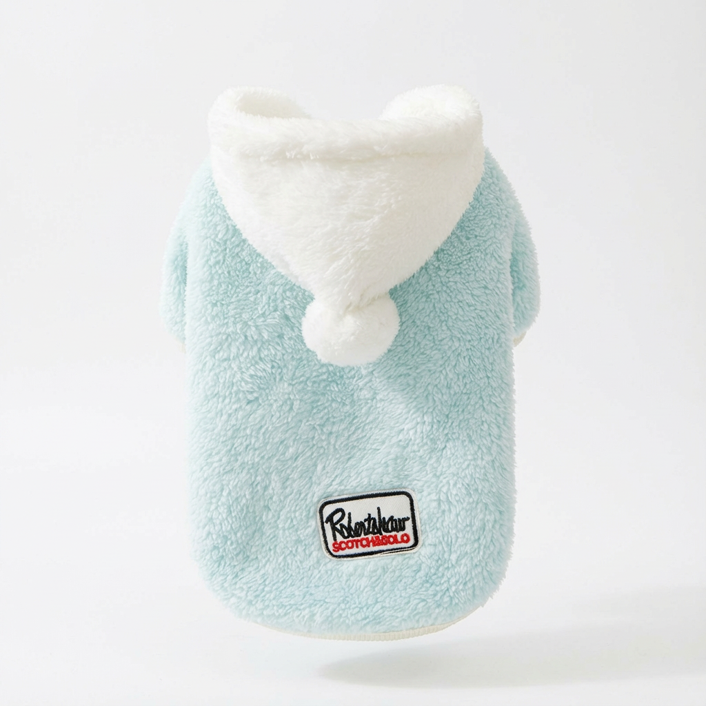 Happy Faces Dog Hooded Sweater