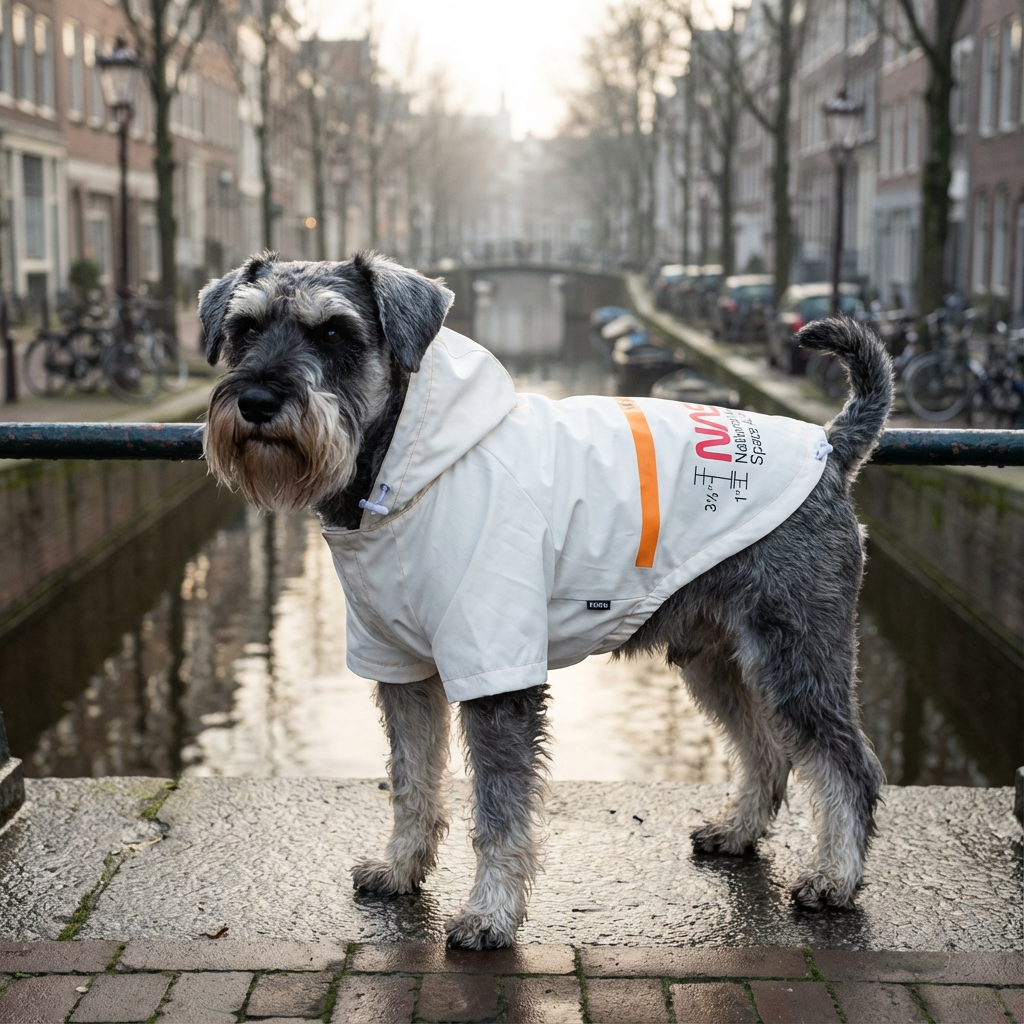 Reflective Space Pet Raincoat