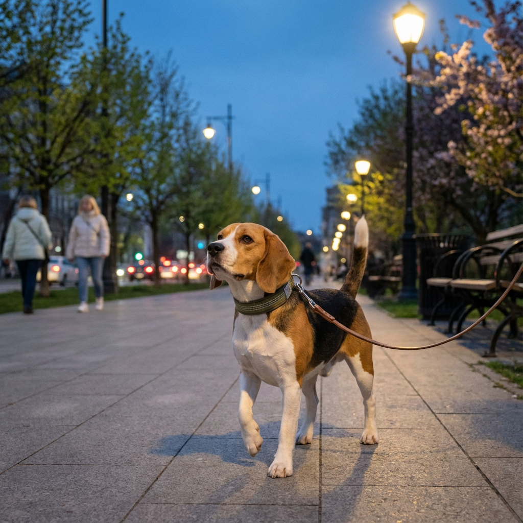 NightSafe Neoprene Dog Collar