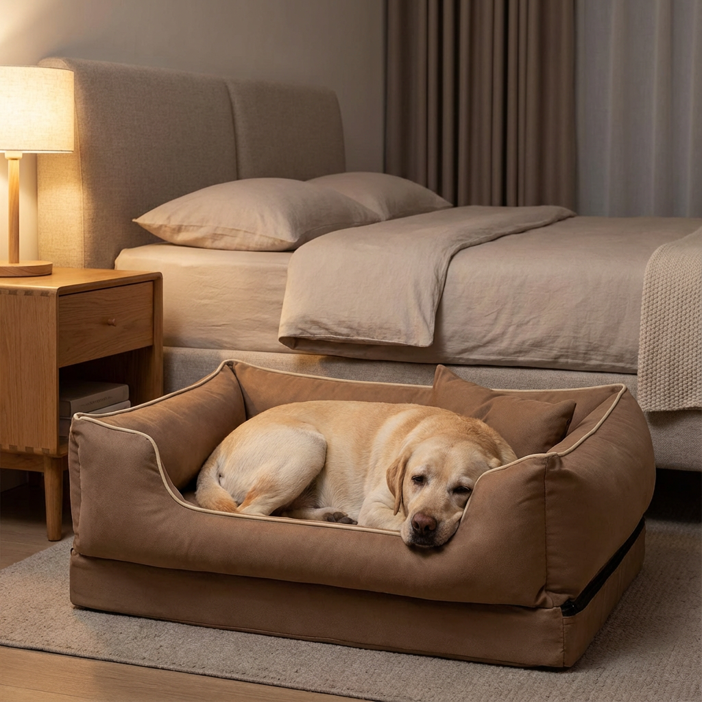 Puddle-Proof Fortress Dog Bed