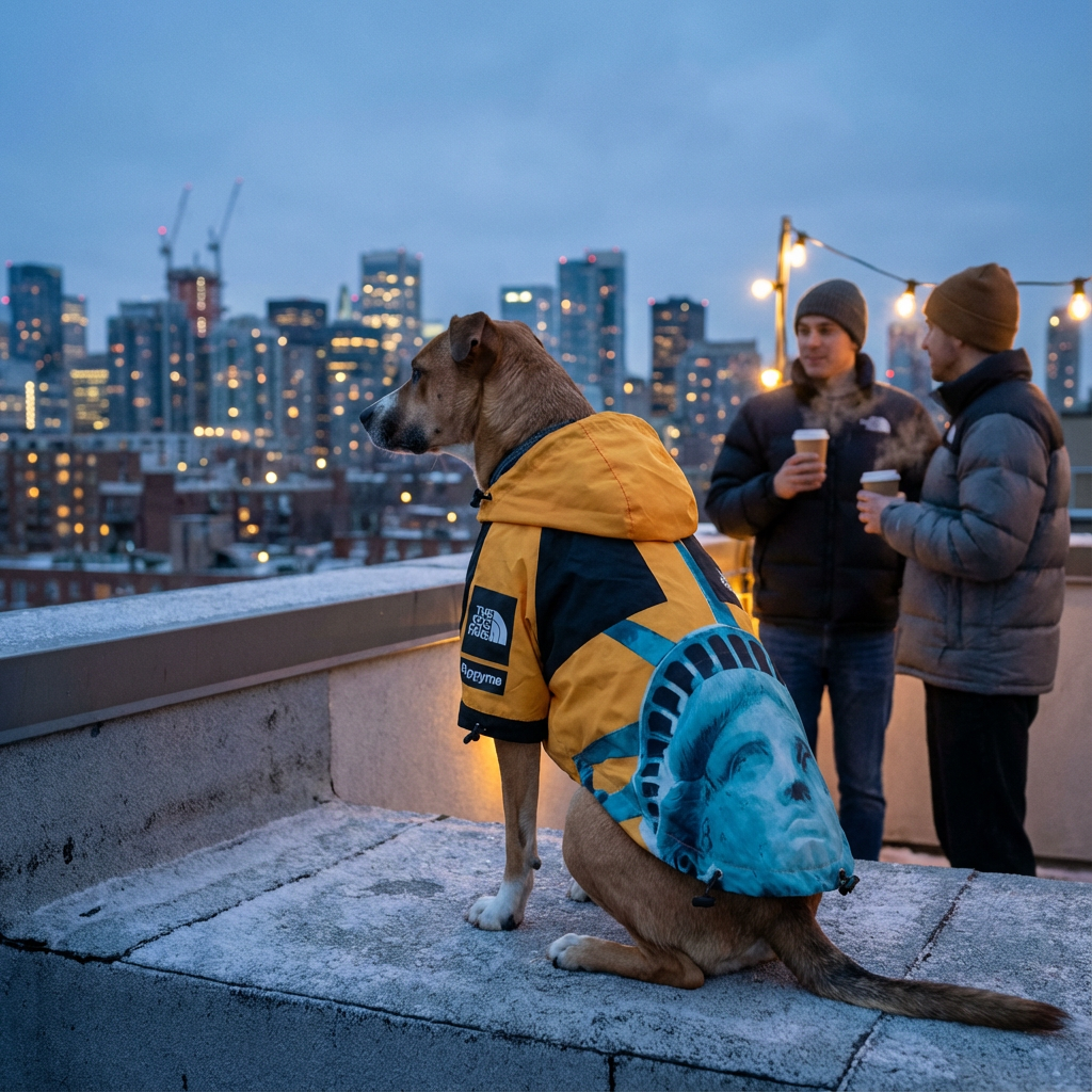 RainPaw Statue Dog Slicker