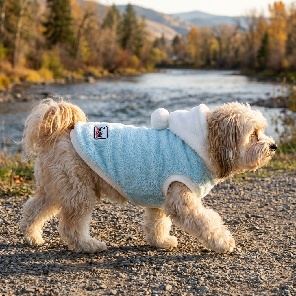 Happy Faces Dog Hooded Sweater