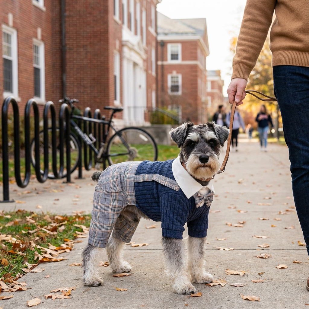 CozyPaws Knitted Dog Jumpsuit
