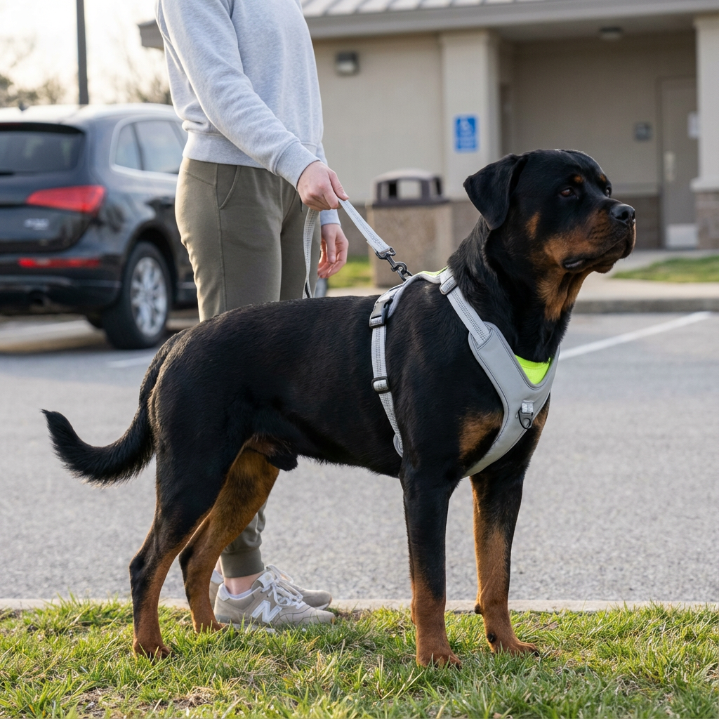 LumiGuard Reflective Dog Harness