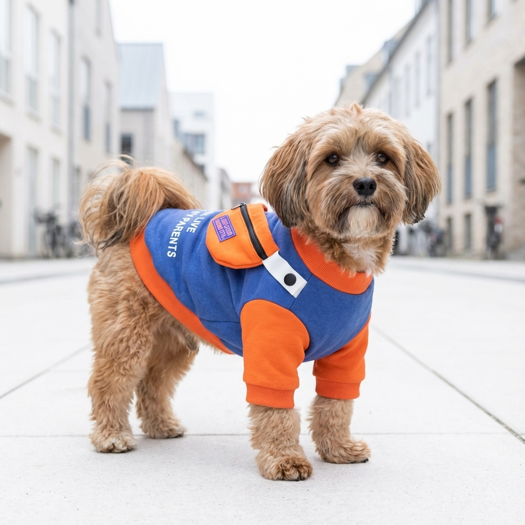 Detachable School Bag Dog Sweater