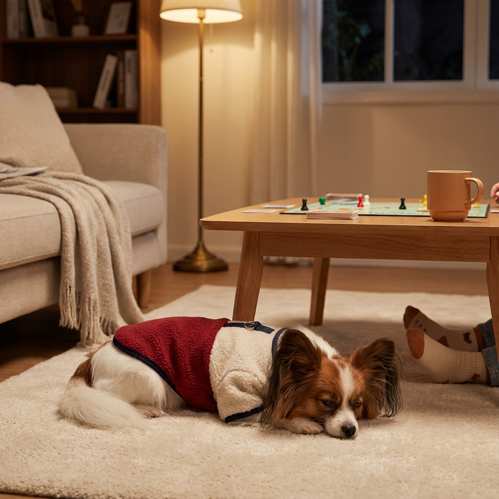 Cozy Spring & Fall Fleece Dog Jacket