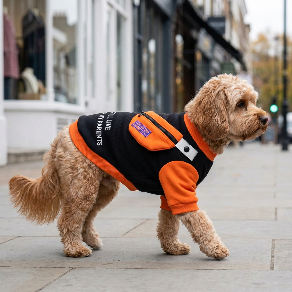 Detachable School Bag Dog Sweater