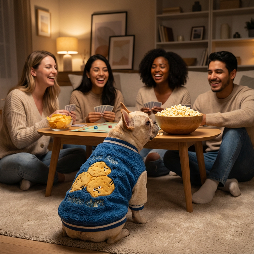 Warm Dog Baseball Jacket