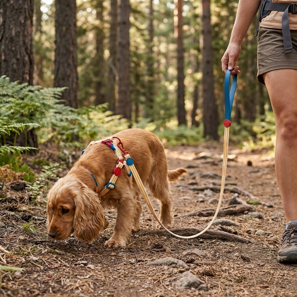 RetroRecord Dog Harness Set