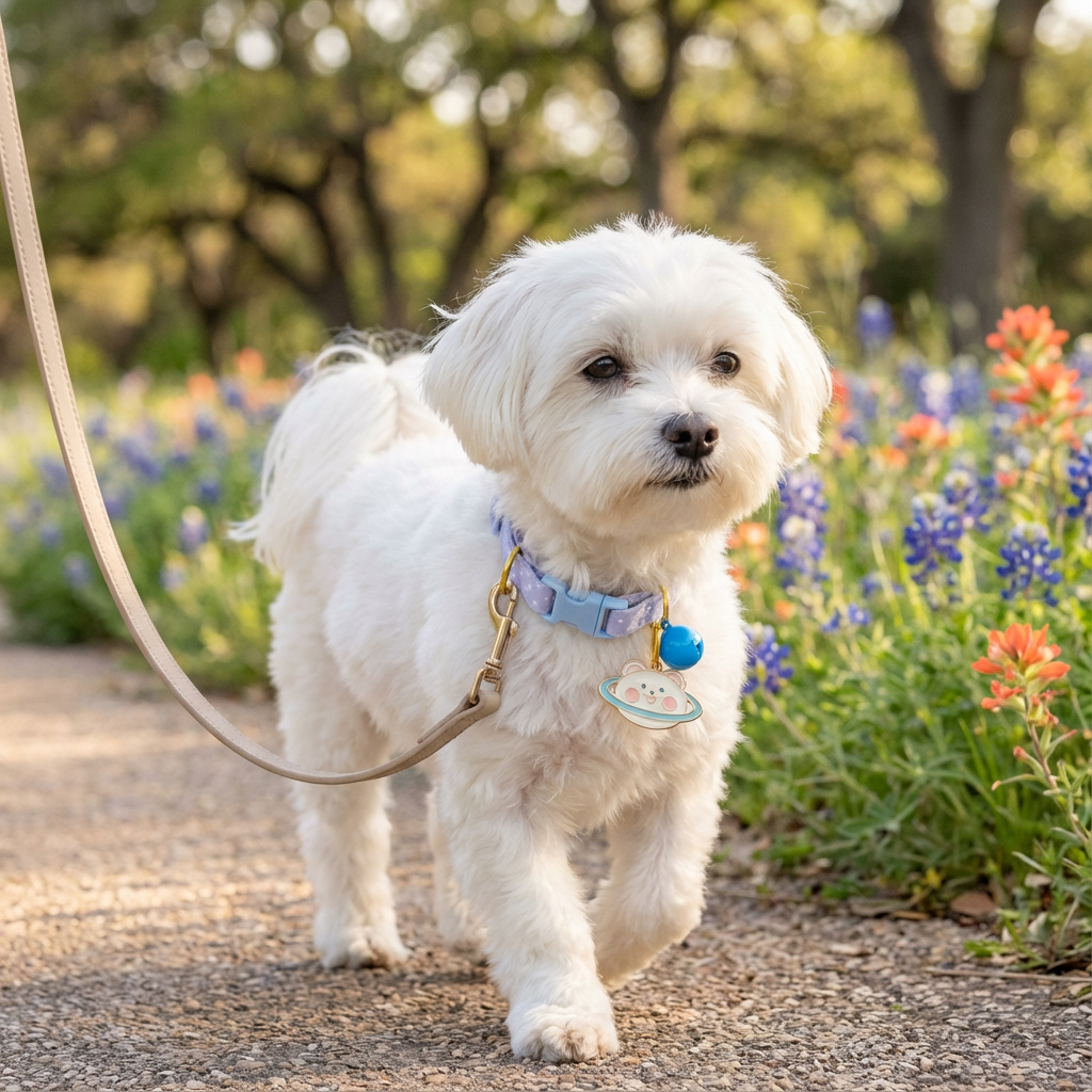 Buckle Closure Cat Bell Collar