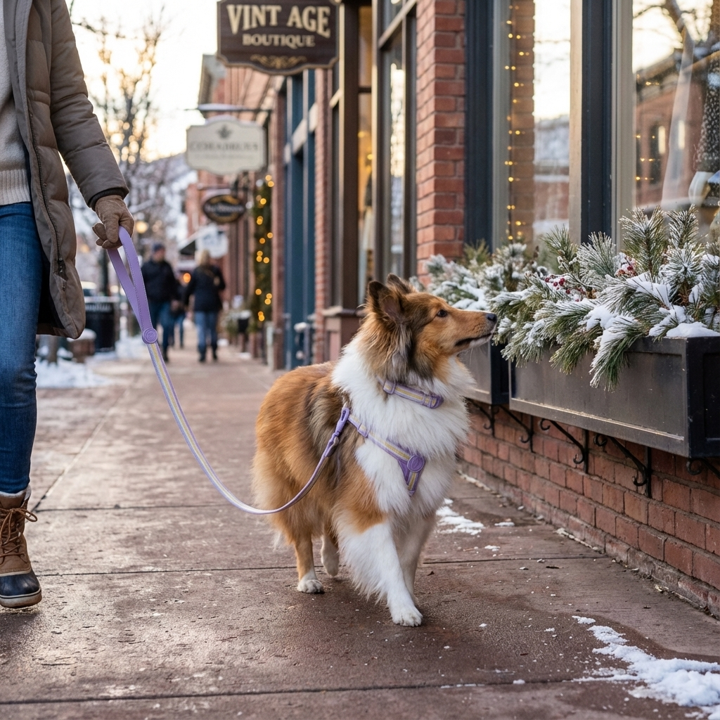 RetroRecord Dog Harness Set
