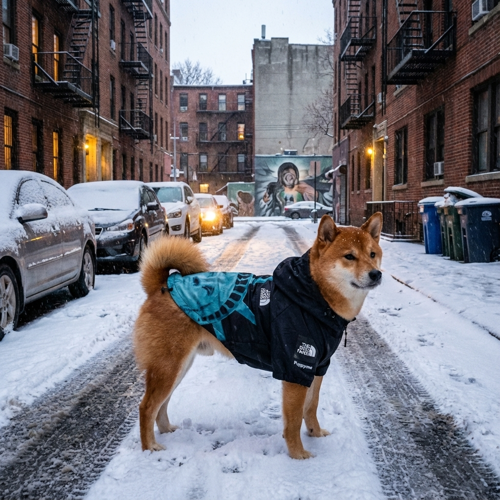 RainPaw Statue Dog Slicker