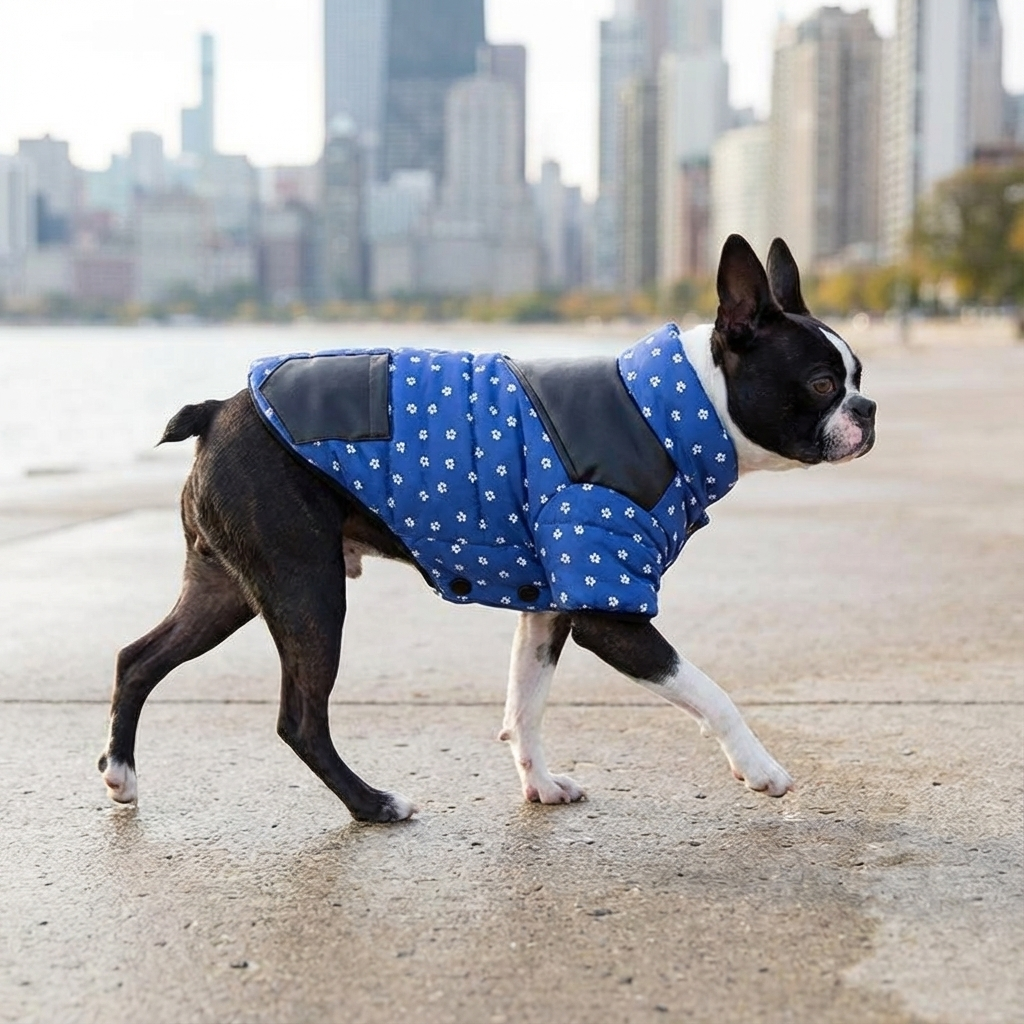 Thick Warm Padded Dog Winter Coat