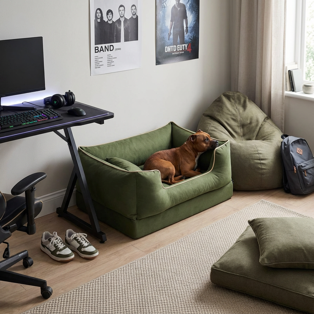 Puddle-Proof Fortress Dog Bed