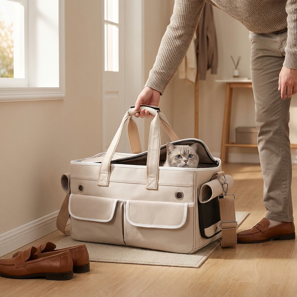 CozyCloud Soft-Sided Pet Carrier