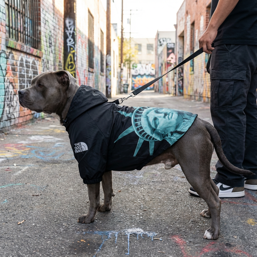 RainPaw Statue Dog Slicker