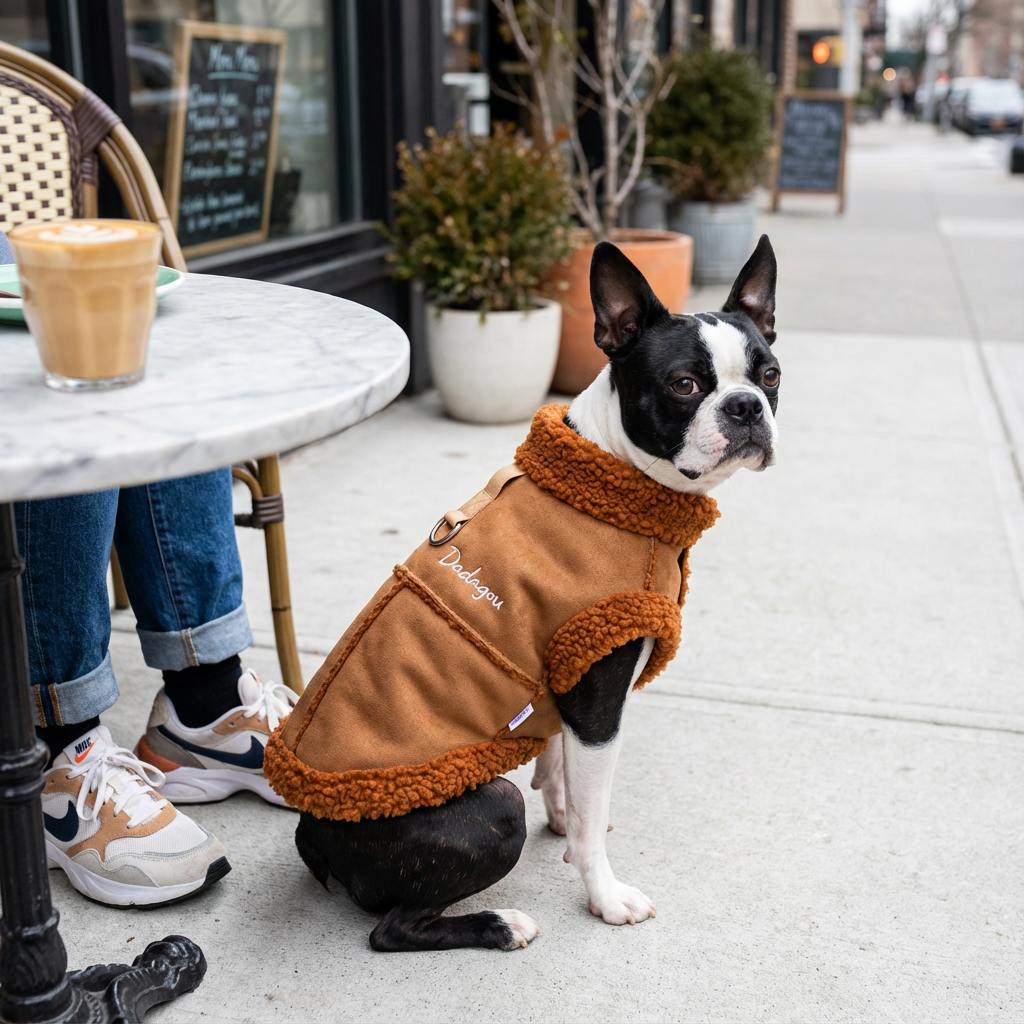 Velvet Padded Pet Vest