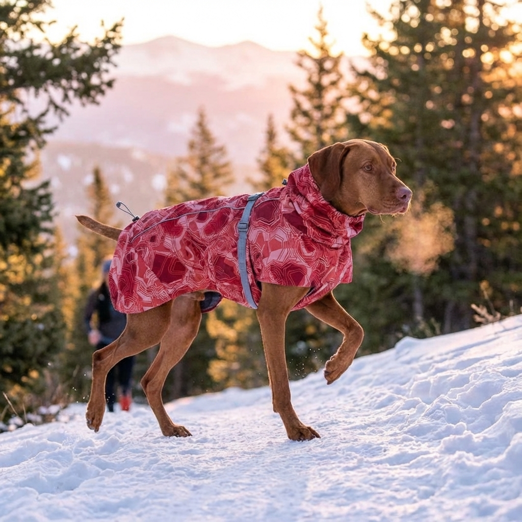 Arctic Paws Quilted Winter Dog Suit
