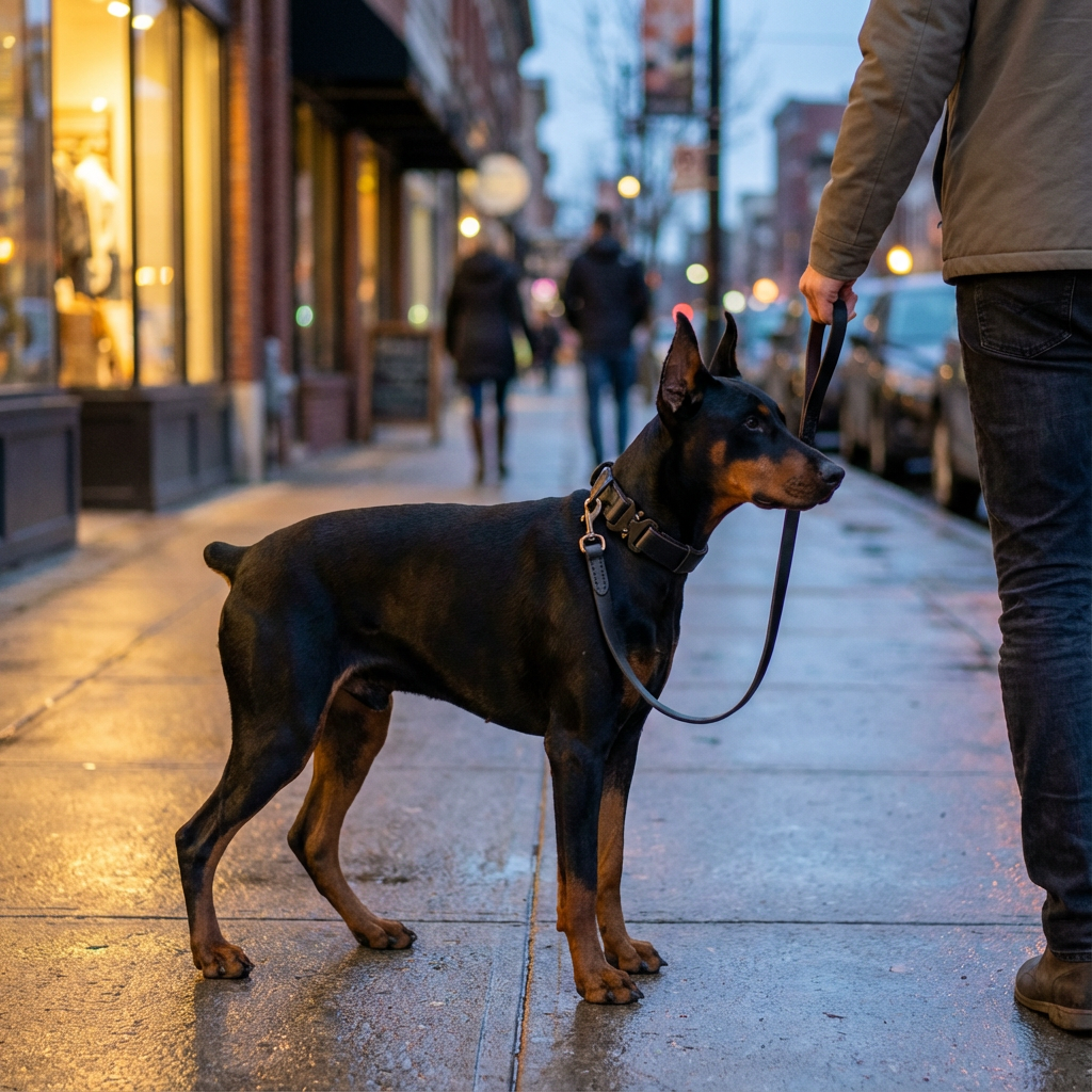 Heritage Leather Dog Collar