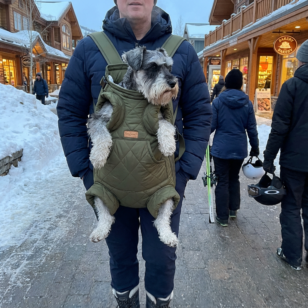 SnugglePack Pet Backpack Carrier with Hidden Hood