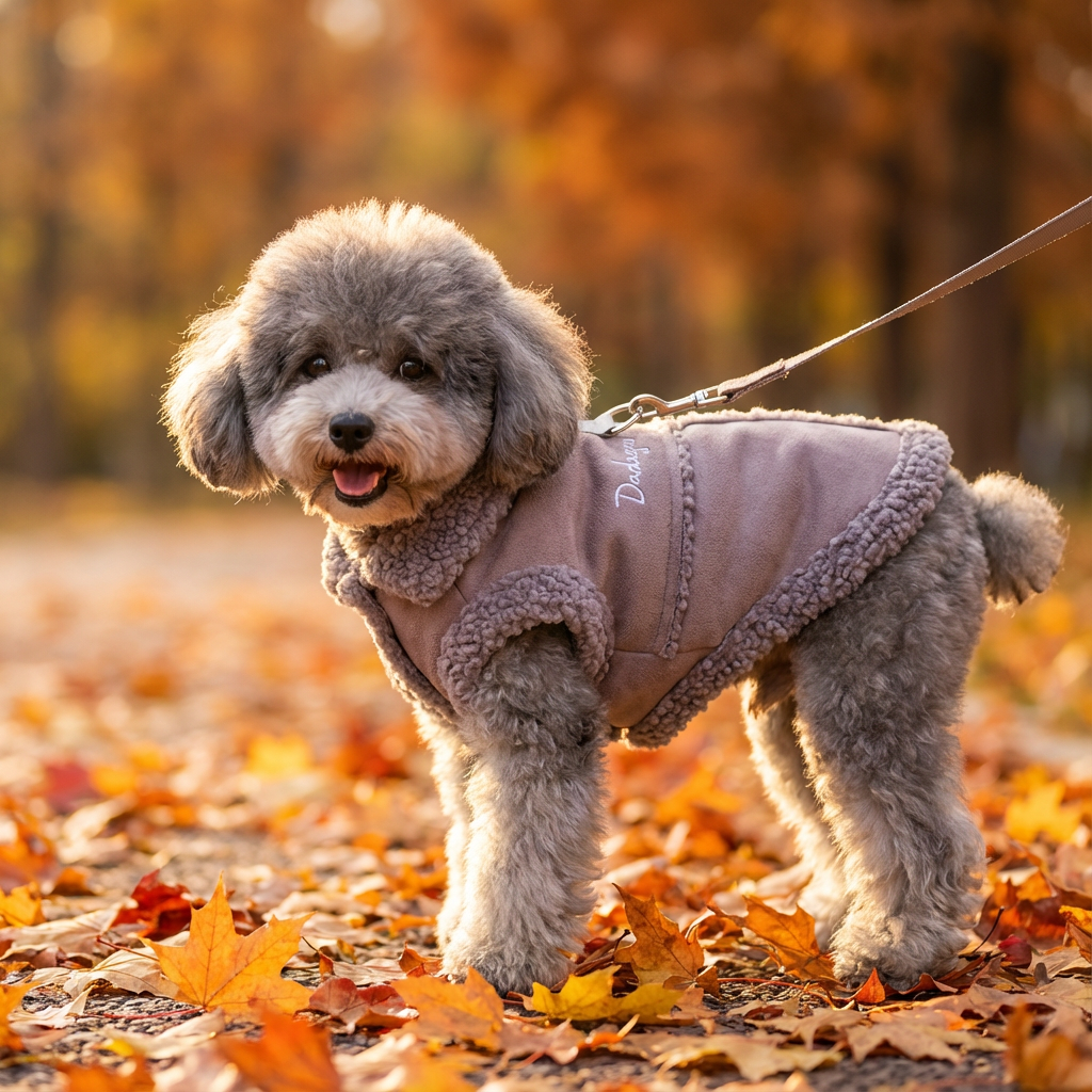 Velvet Padded Pet Vest