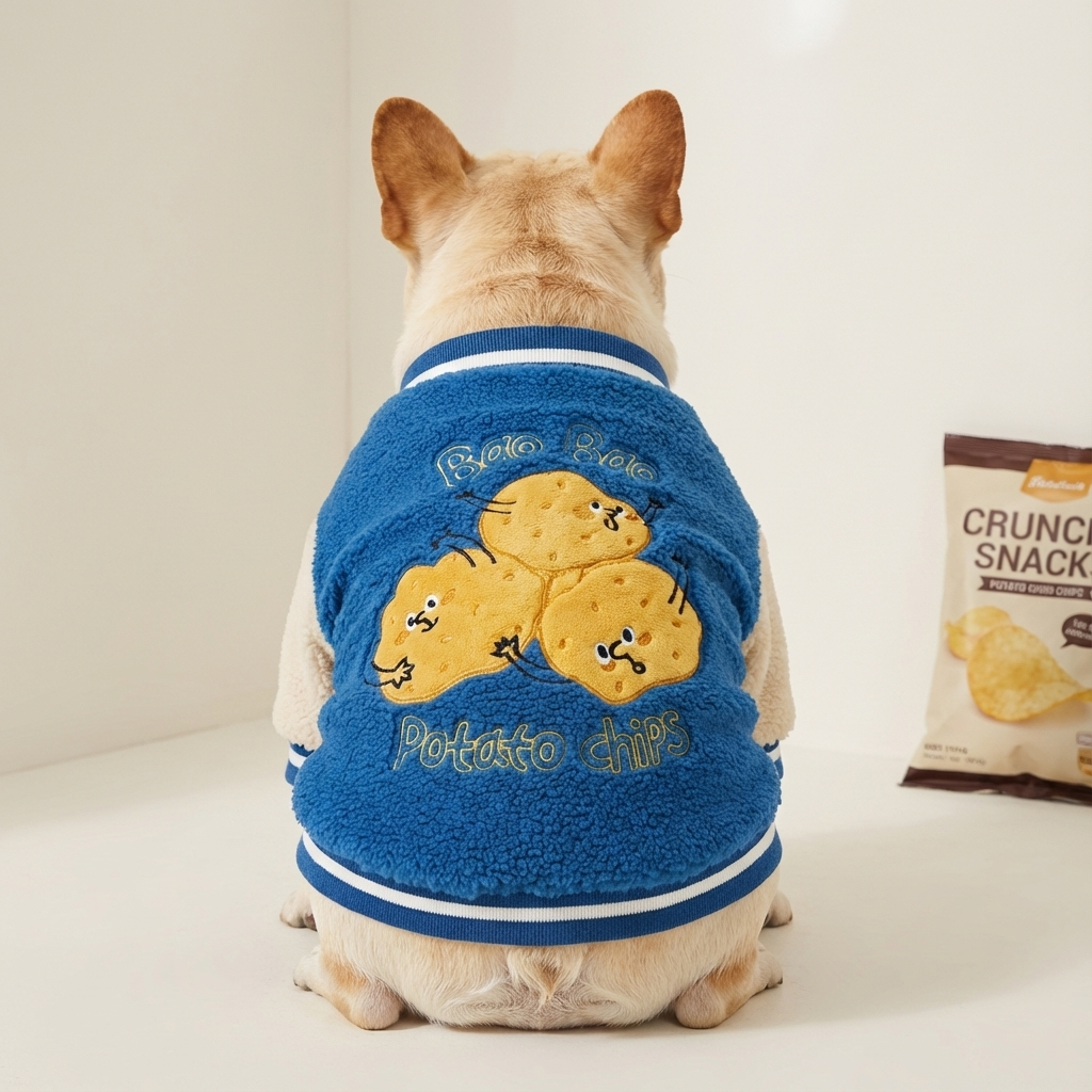 Warm Dog Baseball Jacket