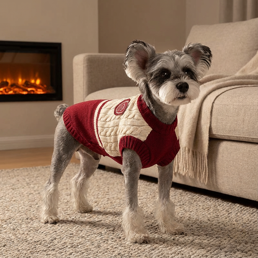 ChicPaws Preppy Dog Sweater