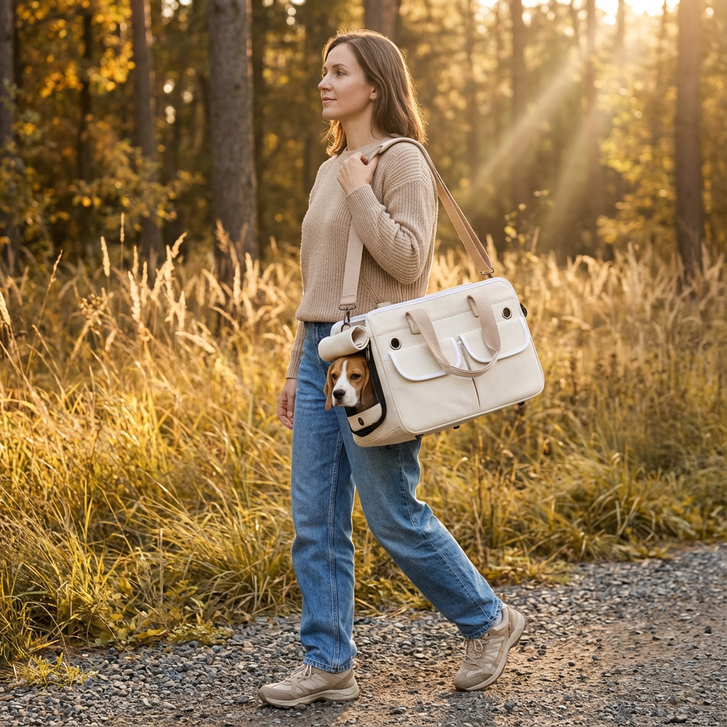CozyCloud Soft-Sided Pet Carrier