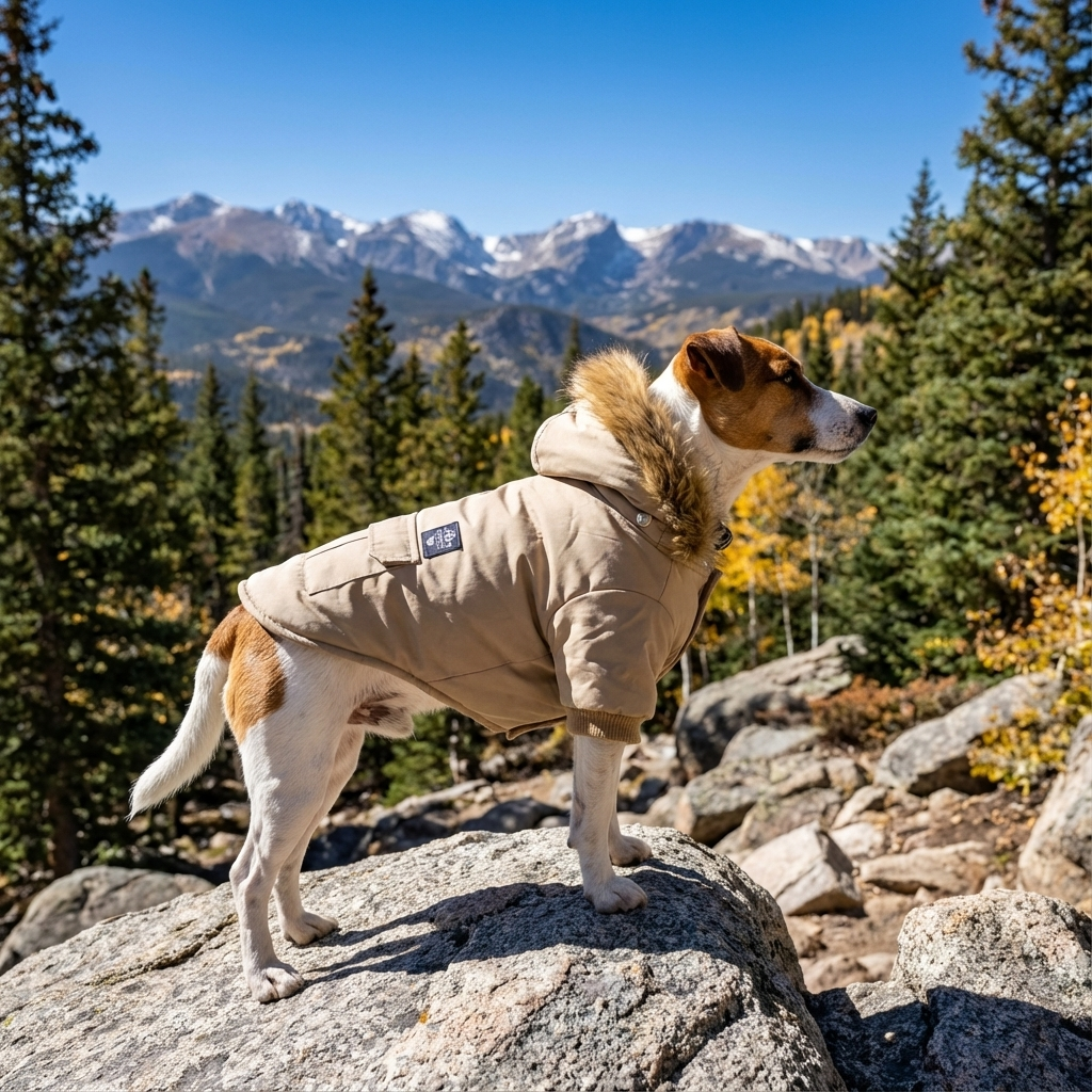 Big Bad Woof Hooded Winter Dog Coat