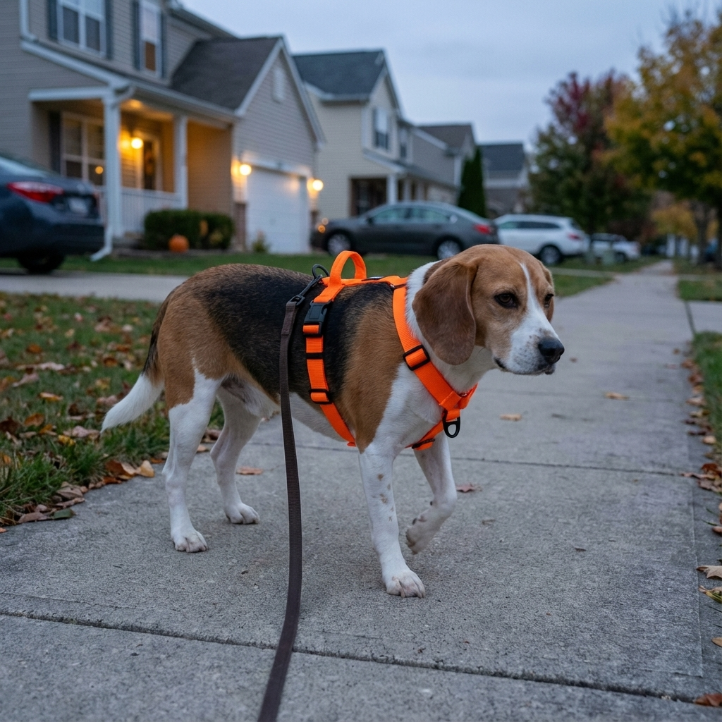 GlowGuard Nylon Dog Harness