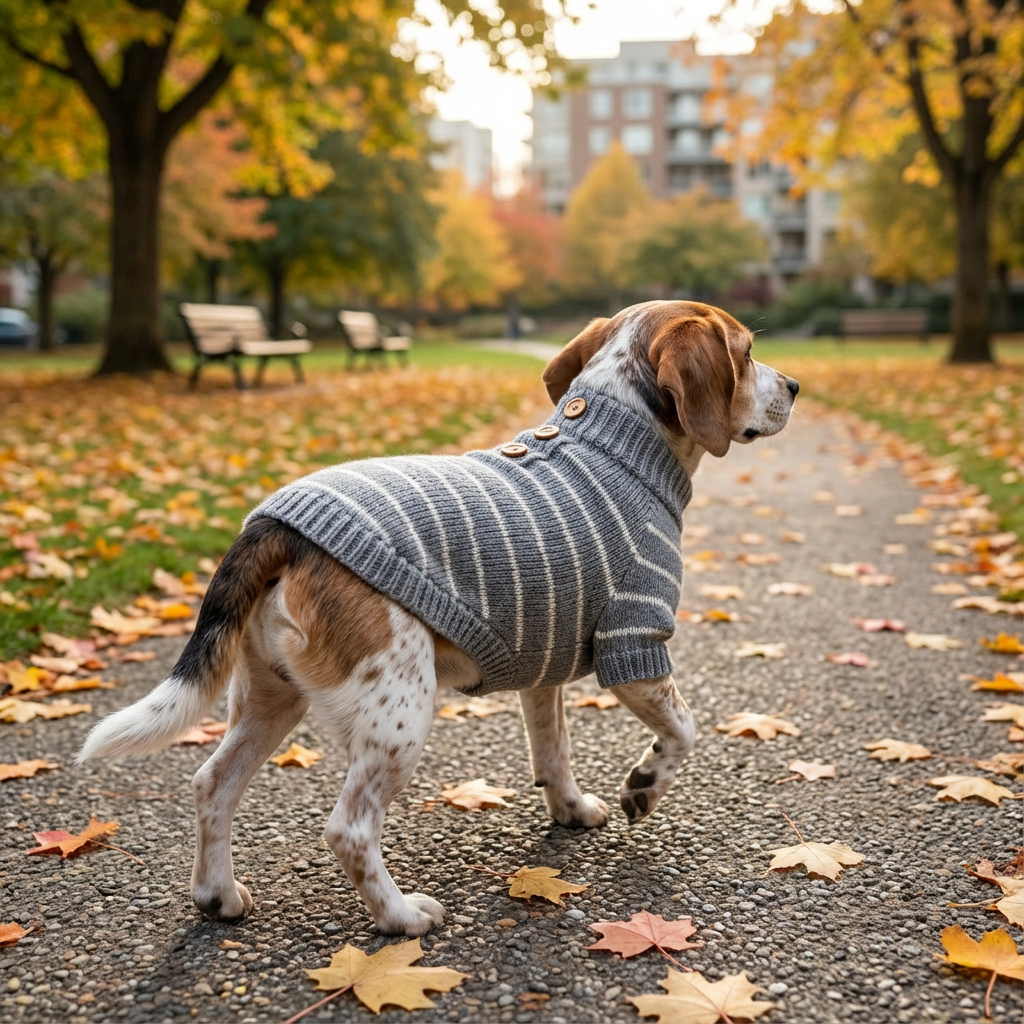 Cozy Knit Dog Warm Sweater