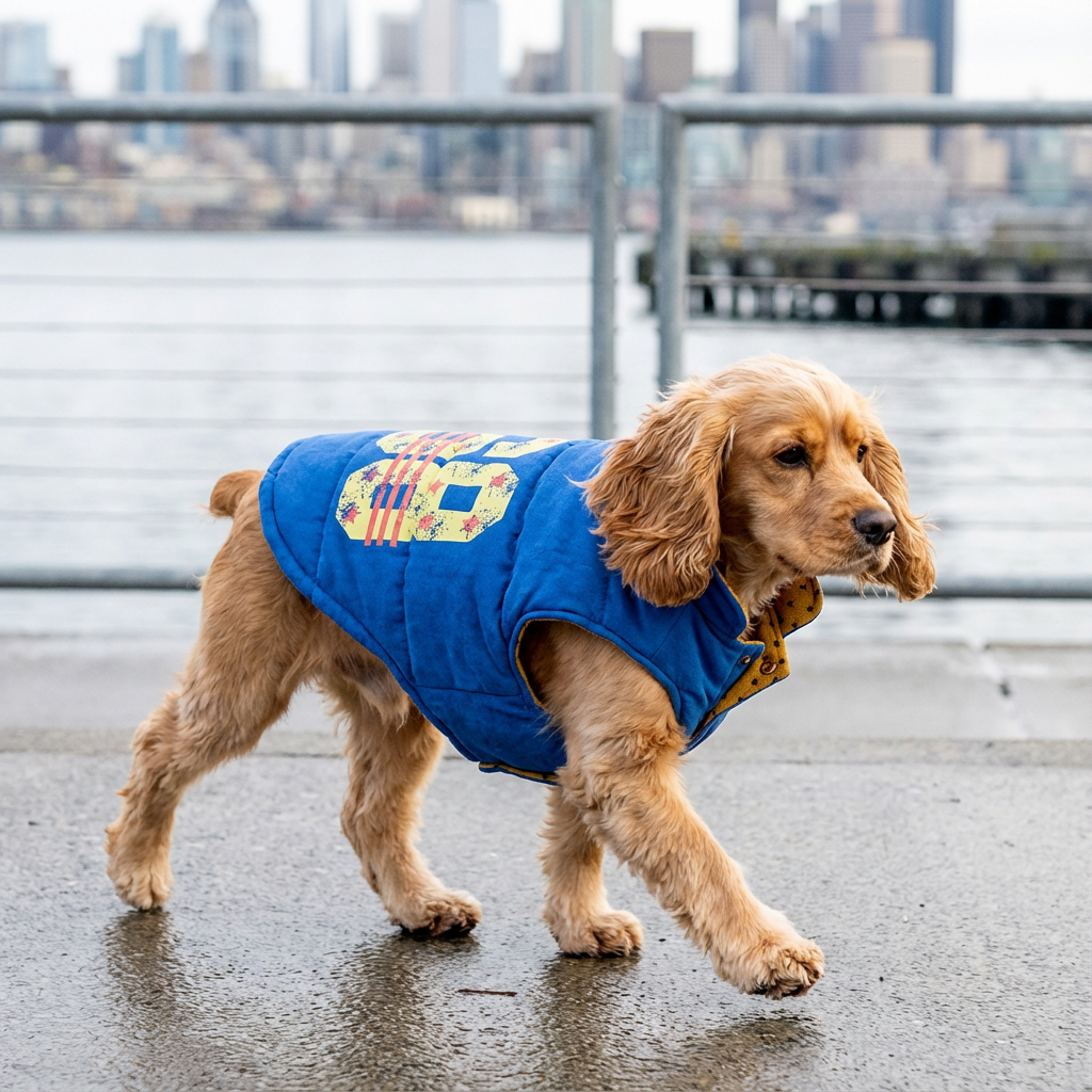 Winter Stars Double-sided Vest