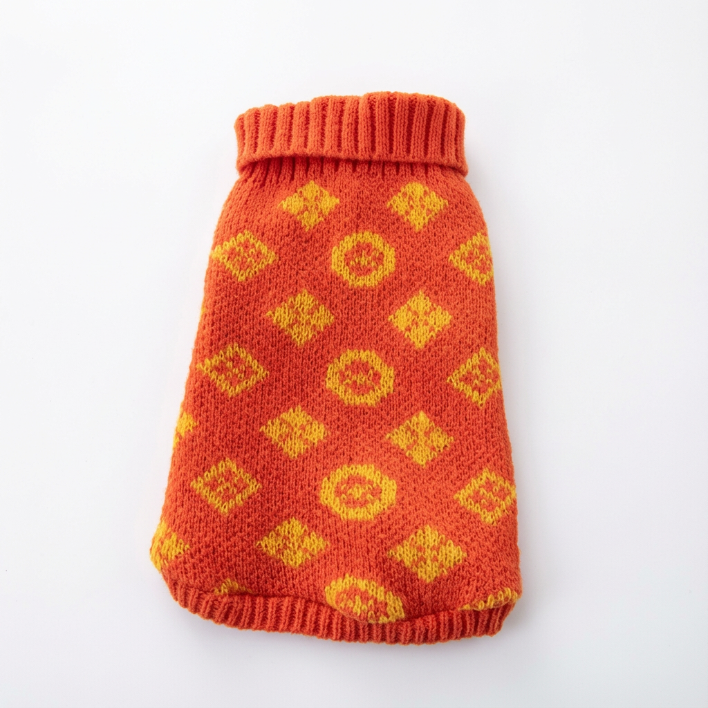High-Neck Dog Sweater