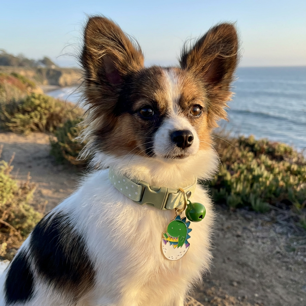 Buckle Closure Cat Bell Collar