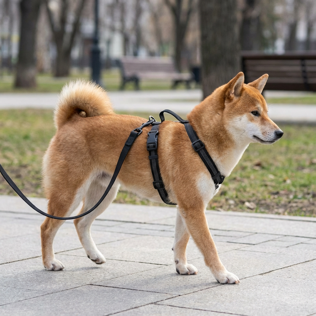 GlowGuard Nylon Dog Harness