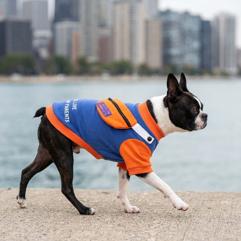 Detachable School Bag Dog Sweater