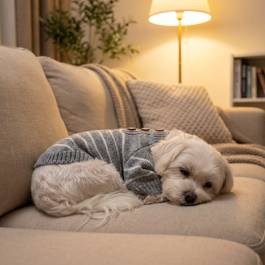 Cozy Knit Dog Warm Sweater