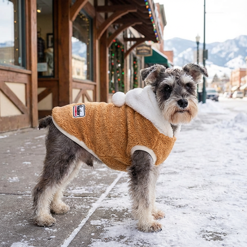 Happy Faces Dog Hooded Sweater