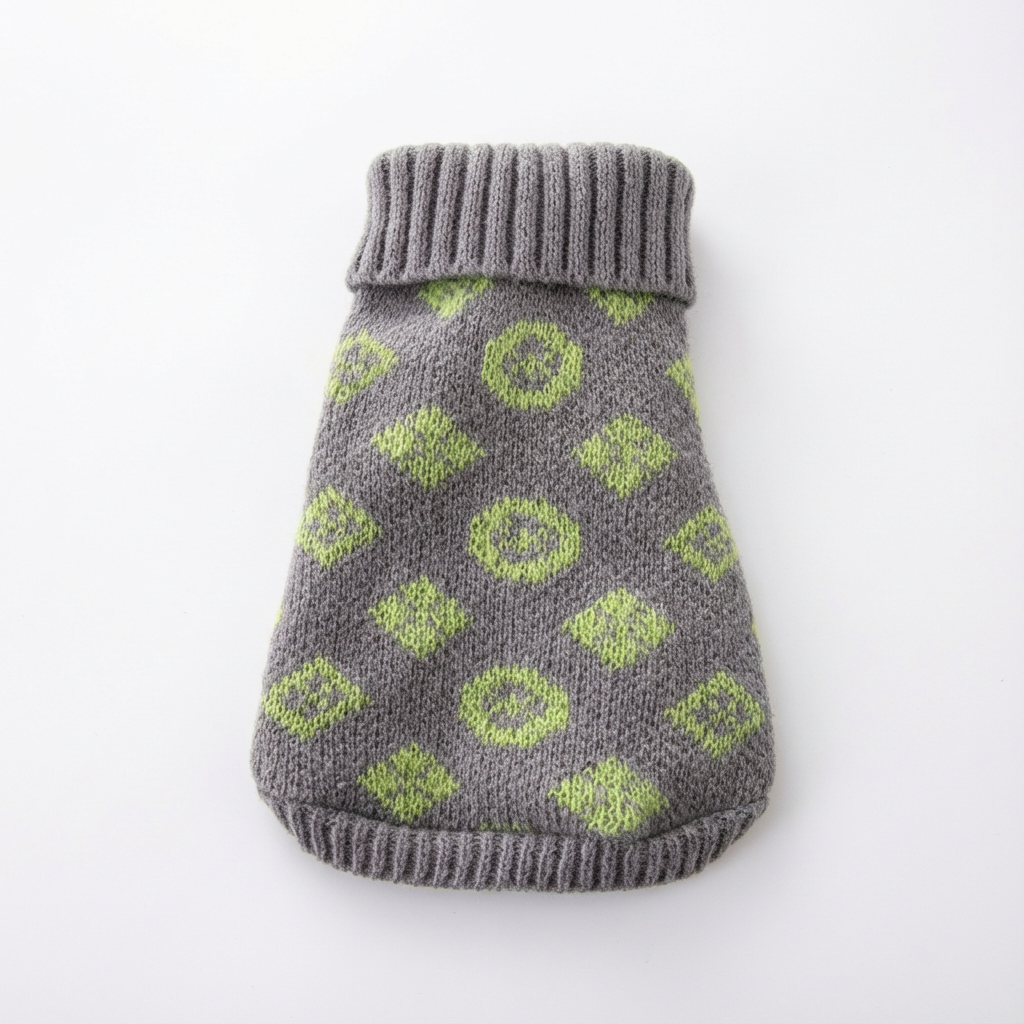 High-Neck Dog Sweater