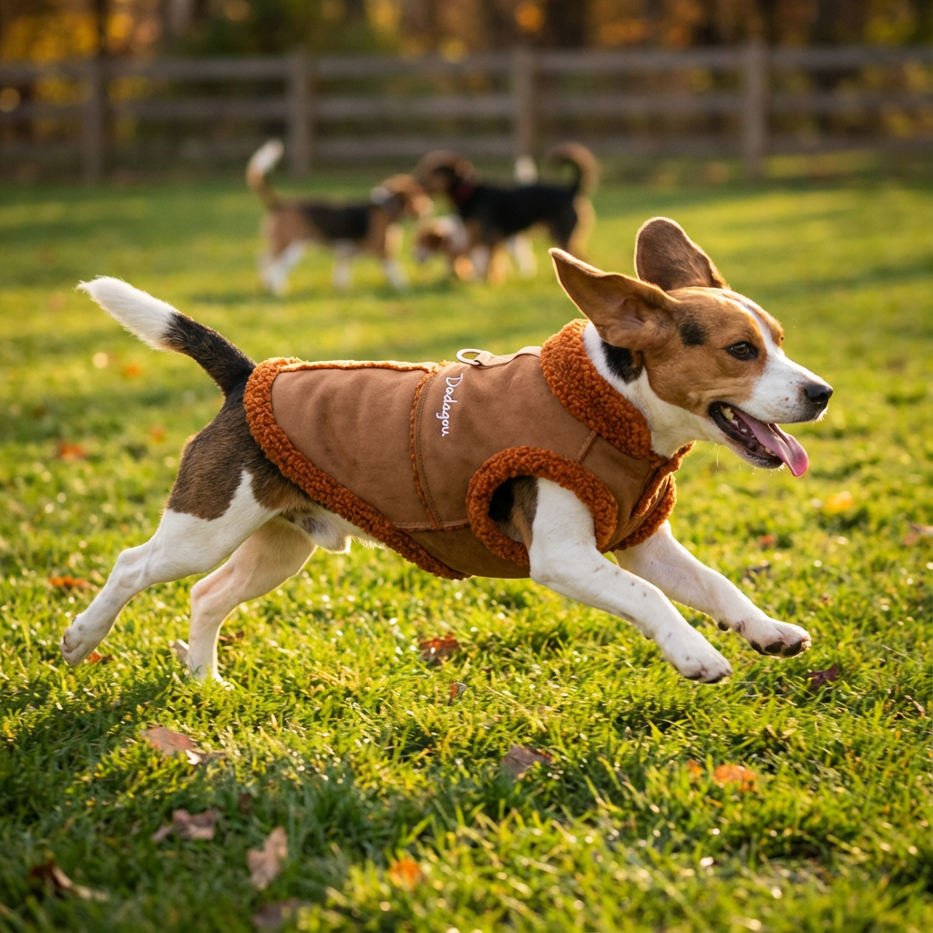 Velvet Padded Pet Vest