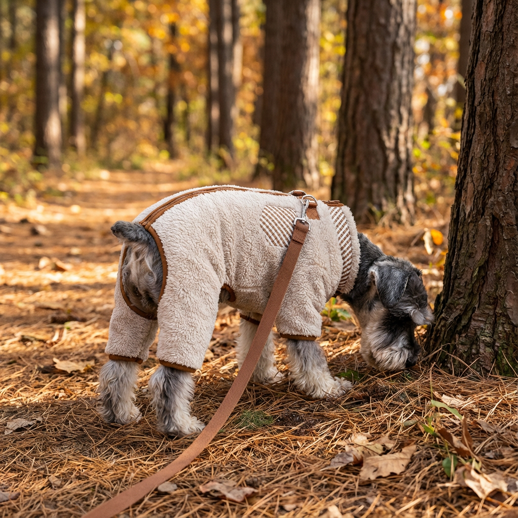 Fleece Dog Jumpsuit